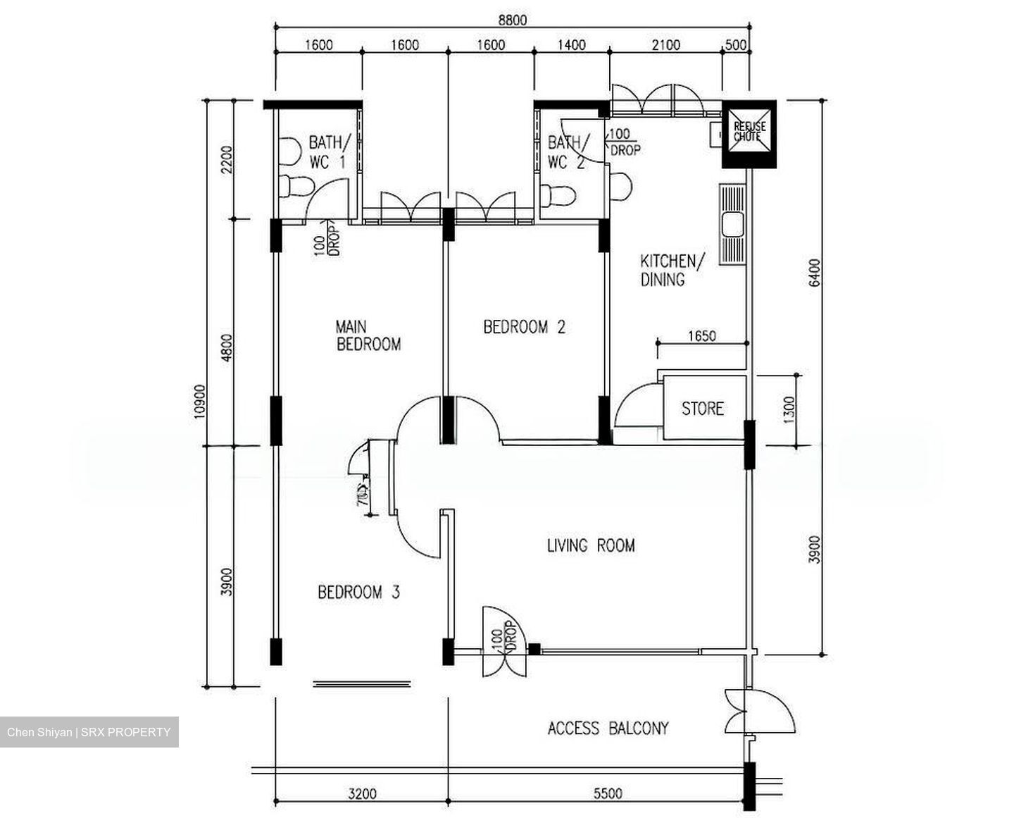 Blk 242 Serangoon Avenue 3 (Serangoon), HDB 4 Rooms #503583101